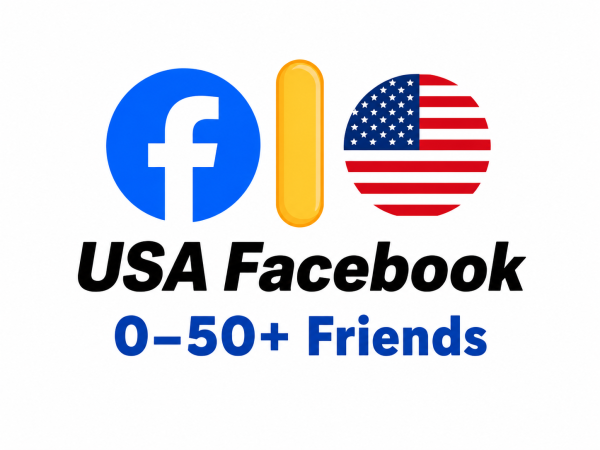 USA Facebook 2026 With 0- 50 Friends